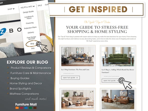 Furniture Mall Guide to Stress-free Shopping and Home Styling